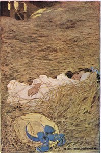 Une fille dans un grenier à foin, de 