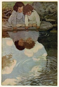 Rivière du miroir - Jessie Willcox Smith
