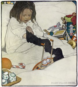 Ouvrir le bas de Noël - Jessie Willcox Smith