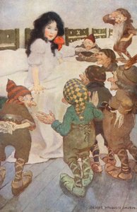 Perce-neige et les Sept Petits Nains - Jessie Willcox Smith