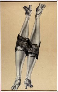 Collage « Deux belles jambes » - par Jindrich Styrsky (1899-1942) (48 de 35) - Jindrich Styrsky