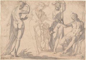 Le Jugement de Pâris - Joachim Anthonisz Wtewael