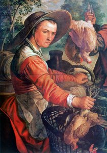 Au marché (détail), vers 1550-1537 - Joachim Beuckelaer