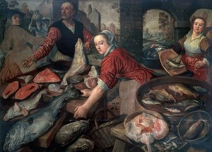 Marché aux poissons. 1570