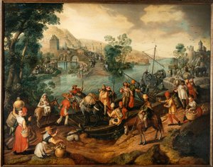 La Fuite en Égypte - Joachim Beuckelaer