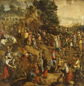 Christ portant la croix - Joachim Bueckelaer