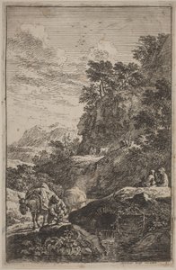 Paysages à la Manière de Salvator Rosa - Joachim Franz Beich