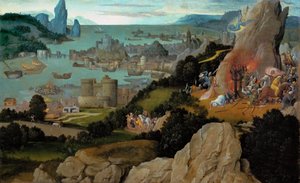 Art néerlandais ancien : Le Martyre de Sainte Catherine - Joachim Patinir