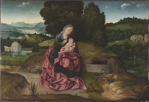 Le repos pendant la fuite en Égypte - Joachim Patinir