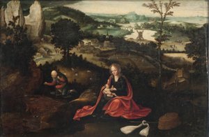 Le repos pendant la fuite en Égypte - Joachim Patinir