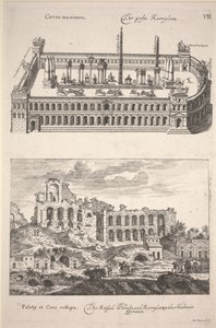 Illustration de "Des Alten und Neuen Roms Grosser Schau-Platz" par Joachim von Sandrart - Joachim von Sandrart