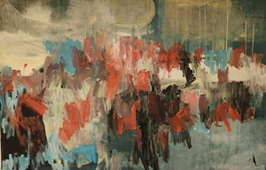 Paysage abstrait dynamique - Joackim Schou Dahle