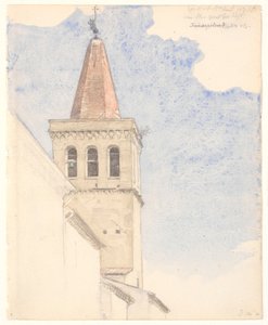 Clocher à Sansepolcro - Joakim Frederik Skovgaard
