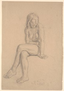 Ève assise