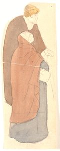 Homme et femme debout - Joakim Frederik Skovgaard