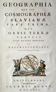 Atlas Maior, sive cosmografphiae Blaviana, atlas par Joan Blaeu (1596-1673) - Joan Blaeu