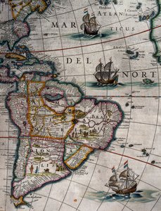 Atlantique Nord et Amérique du Sud - Joan Blaeu