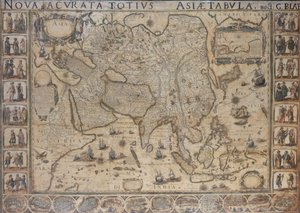 Nova & Acurata Totius Asiae Tabula, auct G. Blaeu, vers 1673 - Joan Blaeu