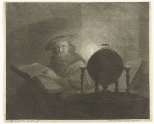 Un érudit à la lumière d