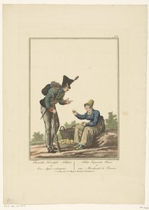 Soldat debout près d