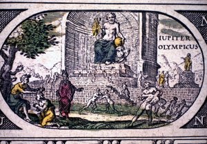 Représentation des sept Merveilles de l