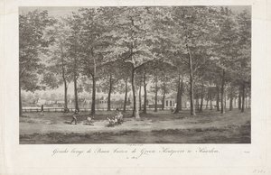 Vue de la Baan à Haarlem - Joannes Pieter Visser Bender