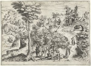 Paysage avec le Bon Samaritain