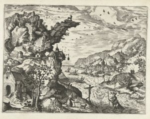 Paysage avec saint Christophe