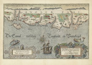 Carte de la côte sud de l