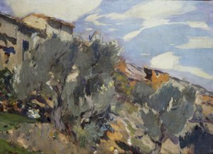 Village, verger d