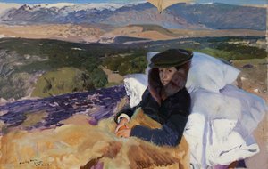 Convalescente Maria à El Pardo, 1906 - Joaquin Sorolla y Bastida