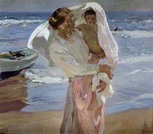 Juste Sorti de la Mer