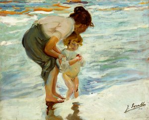 Sur la plage