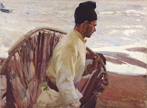 Pêcheur de crevettes, Valence, 1908