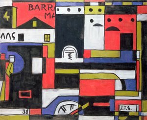 Construction de locomotive - Joaquin Torres Garcia