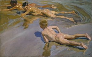 Garçons sur la plage, 1909