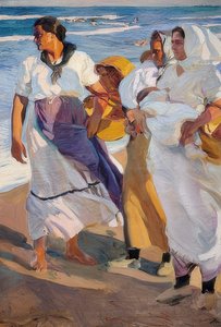Les femmes pêcheurs de Valence - Joaquín Sorolla