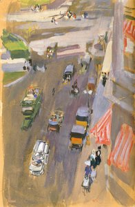 Cinquième Avenue, New York - Joaquín Sorolla