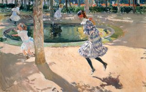La Corde à sauter - Joaquín Sorolla