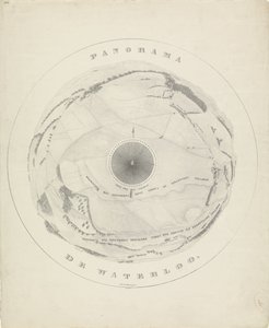 Panorama du champ de bataille de Waterloo, 1815 Panorama de Waterloo - Jobard frères