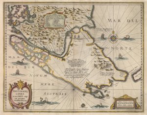 Freti Magellanici ac novi freti vulgo Le Maire exactissima delineatio, c.1630 - Jodocus Hondius