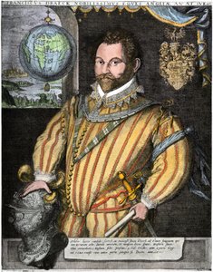 Portrait de Sir Francis Drake (gravure)