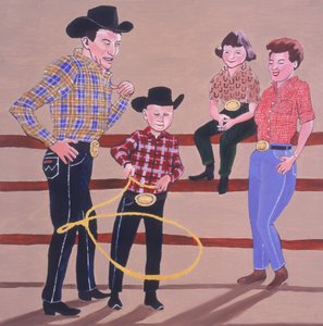 Famille de cow-boys, 2001 - Joe Heaps Nelson