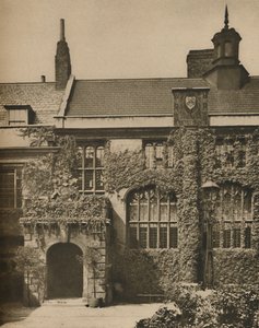 Grande salle où dînent les frères de la Chartreuse, vers 1935 - Joel
