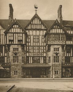 Partie du bâtiment Tudor de Liberty à Great Marlborough Street, vers 1935 - Joel