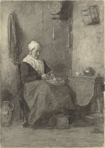 Femme paysanne à l