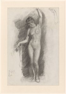 Nu féminin debout - Johan Antonie de Jonge
