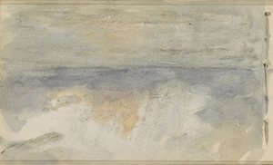 Paysage marin au coucher du soleil - Johan Antonie de Jonge