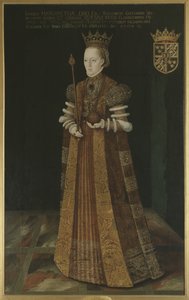 Marguerite Lejonhufvud, reine consort de Suède, seconde épouse de Gustave I Vasa - Johan Baptista van (active 1562 1597) Uther