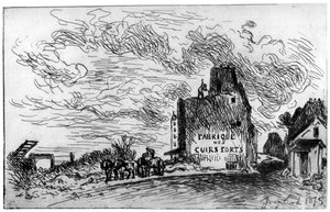 Démolition, vers 1840-1890, 1924 - Johan Barthold Jongkind